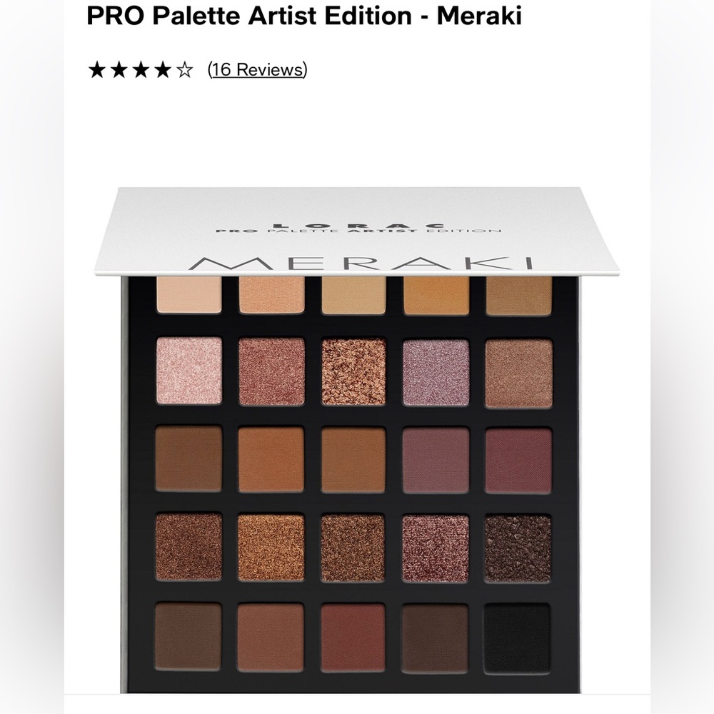 Lorac eyeshadow